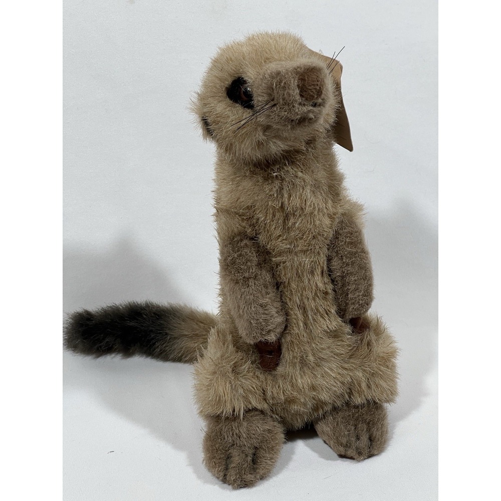 Born In Africa Meerkat Plush Toy Posable Stuffed Animal Safari Collectible‎